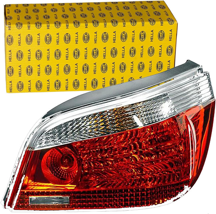 HELLA 2VP 008 679-131 Heckleuchte - Glühlampe - links - für u.a. BMW 5 (E60), Links