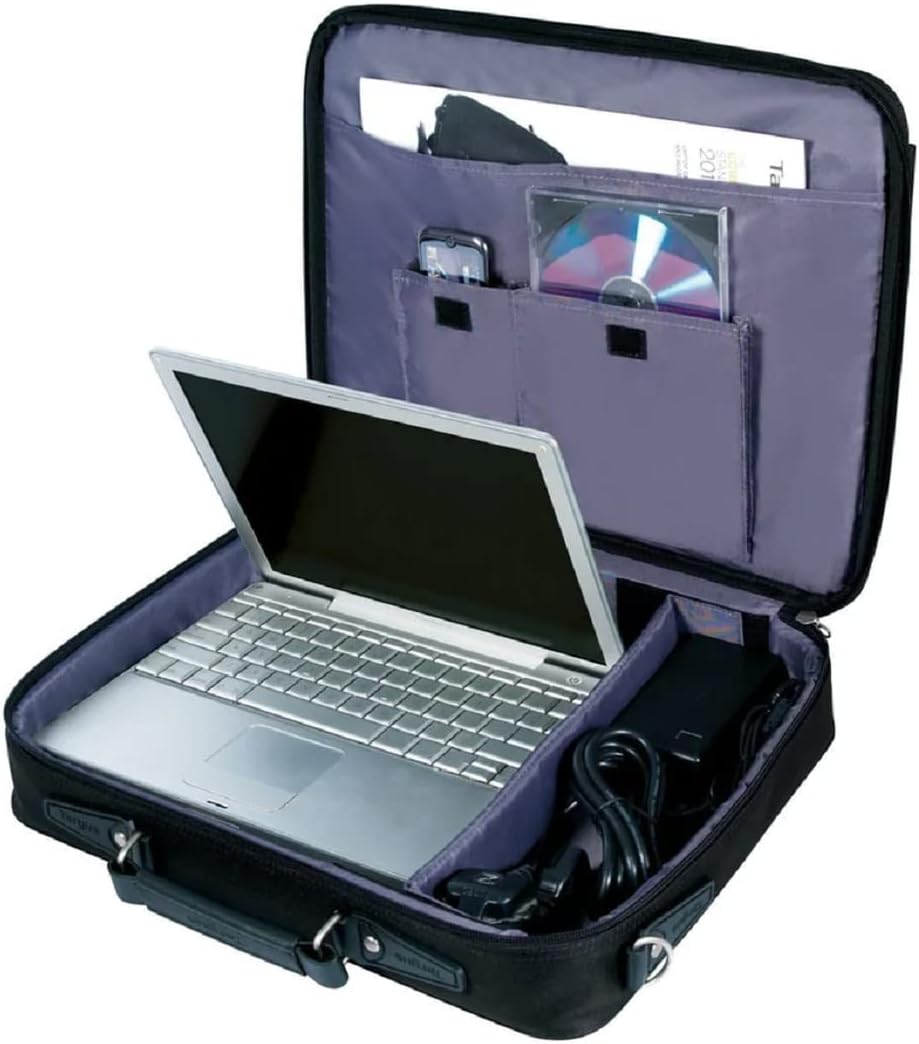 Targus CN01 Notepac Clamshell Case 15,6" - Schwarz, 4330007, 41x10.5x33 cm Notepac 15,6 Zoll, Notepa