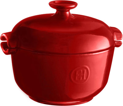 Emile Henry - Reistopf 2,5 L - Crand Cru 2.5 qt Burgunder, 2.5 qt Burgunder