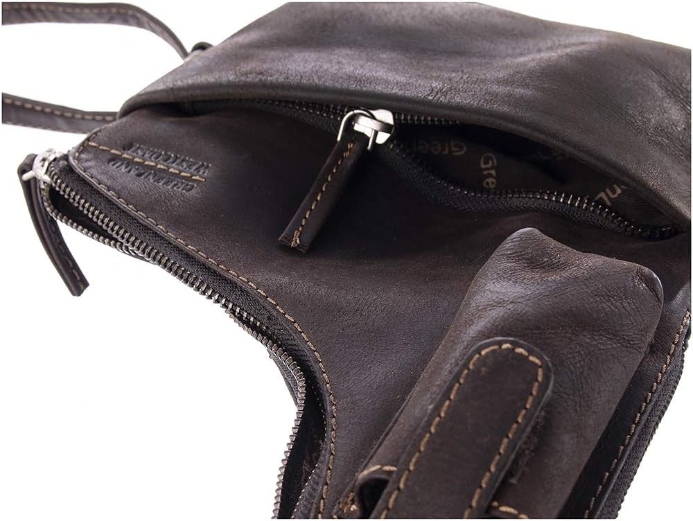 Greenland Nature Westcoast Umhängetasche -Bodybag Leder 20 cm