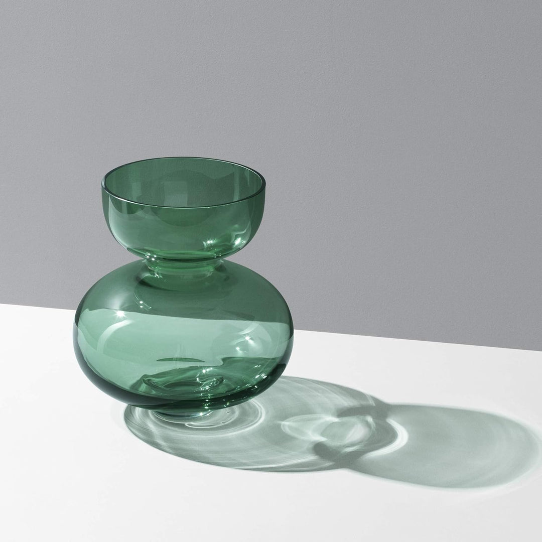 Georg Jensen Alfredo Vase, Grün, 23 x 23 x 25 cm 23 x 23 x 25 cm Grün, 23 x 23 x 25 cm Grün