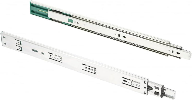 GTV H45 Schubladenschienen - 45.3 x 400 mm - Starken Verzinkt Stahl - Soft-Close Schienensystem - Te