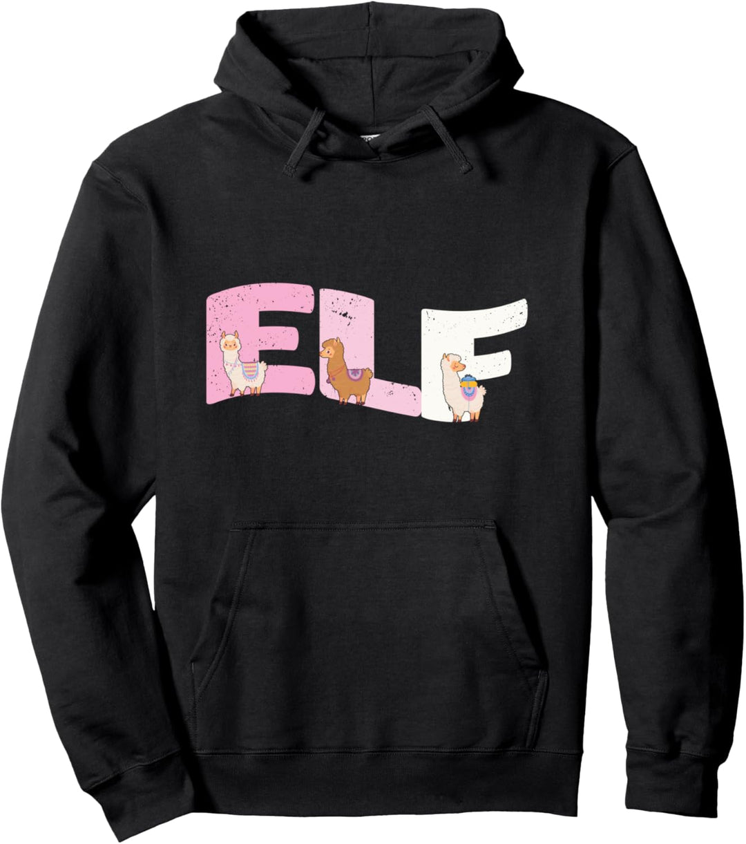 11. Geburtstag Mädchen Süsses Alpaka Lama 11 Jahre Pullover Hoodie