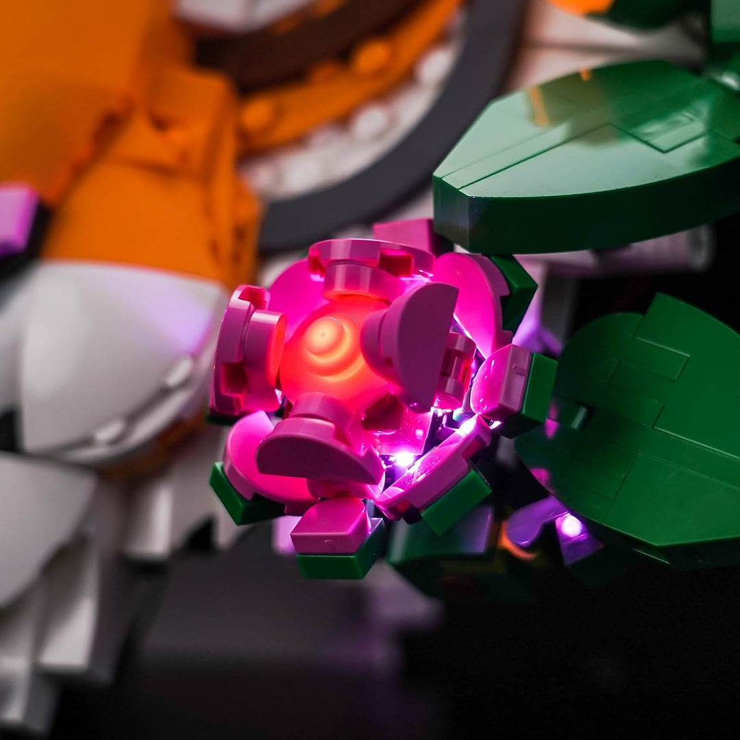 Version mit Lichtsteuerung Licht-Kit Kompatibel mit Lego 31217 The Fauna Collection - Tiger (Nicht L