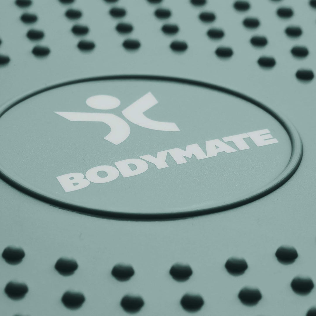 BODYMATE Ballsitzkissen inkl. Pumpe 34cm Durchmesser - Balance-Kissen, Luftkissen, Balance Pad, Nopp