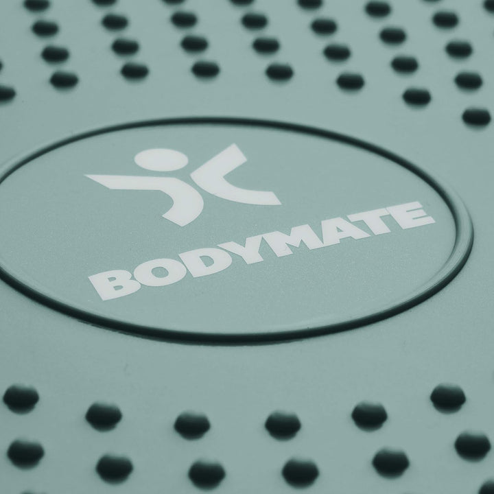 BODYMATE Ballsitzkissen inkl. Pumpe 34cm Durchmesser - Balance-Kissen, Luftkissen, Balance Pad, Nopp