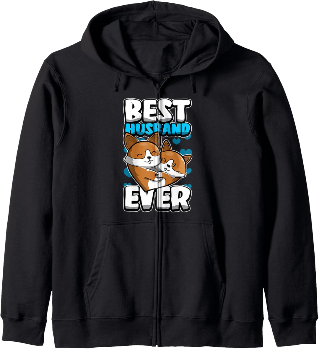 Bester Ehemann aller Zeiten Süsses Fuchsherz Kawaii Fuchs Kapuzenjacke