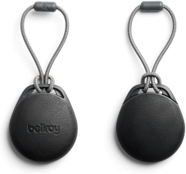 Bellroy Tage Case (AirTag Schutzhülle) - Black Schwarz, Schwarz