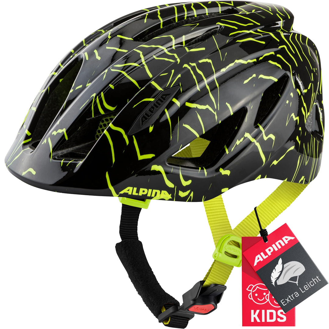 ALPINA PICO - Leichter, Optimal Klimatisierter & Bruchfester Fahrradhelm Mit Fliegennetz Für Kinder
