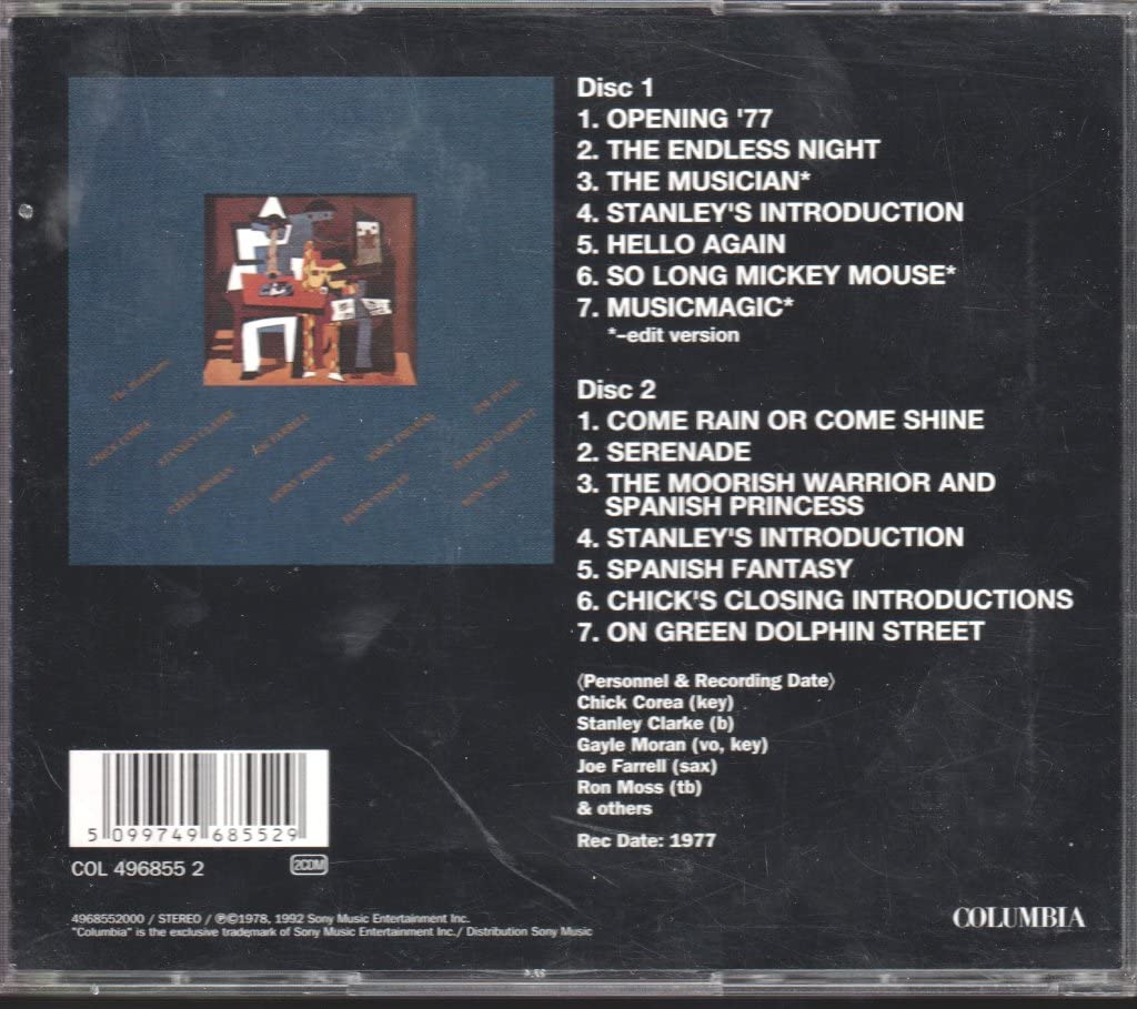 Live - The Complete Concert, Audio-CD