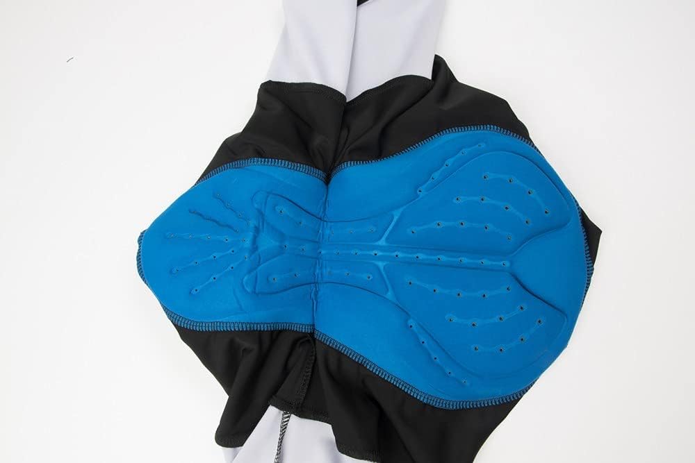Msport Fahrradbekleidung Set – Komplettanzug Radtrikot + Trägerhose mit 5D-Gel-Polsterung Antistoss
