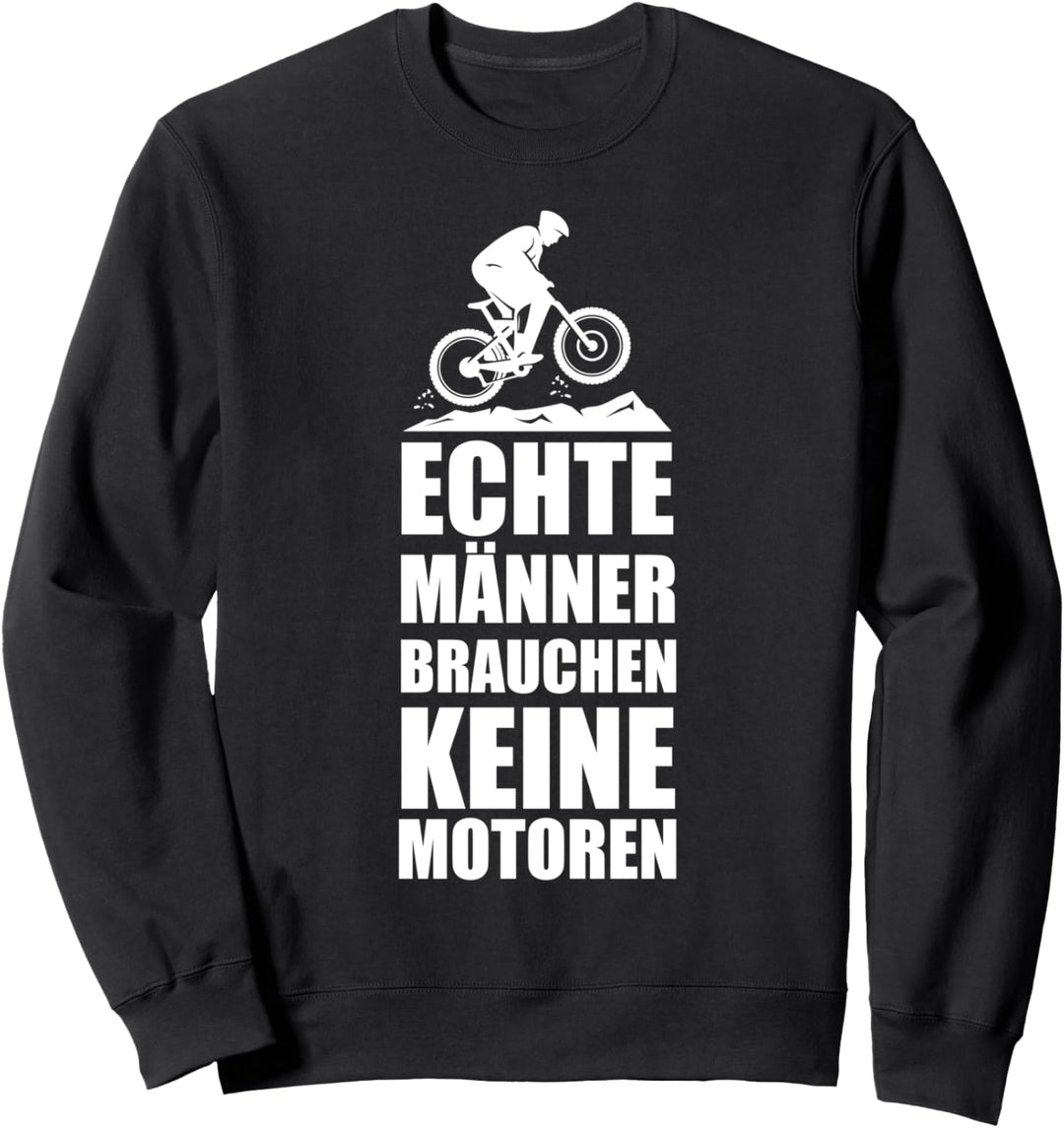 Anti Ebike Fahrrad fahren E-Bike Rad fahren Mountainbike Sweatshirt