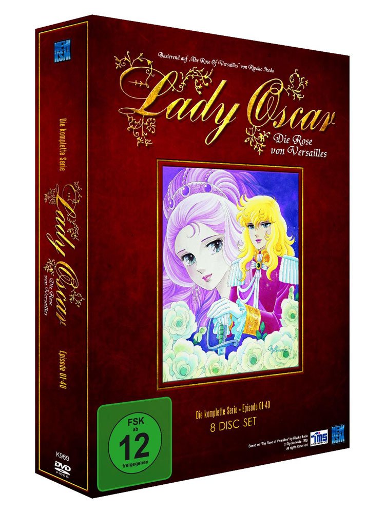 Lady Oscar: Die Rose von Versailles - Die komplette Serie (Episoden 1-40) [8 DVDs] [Collector's Edit