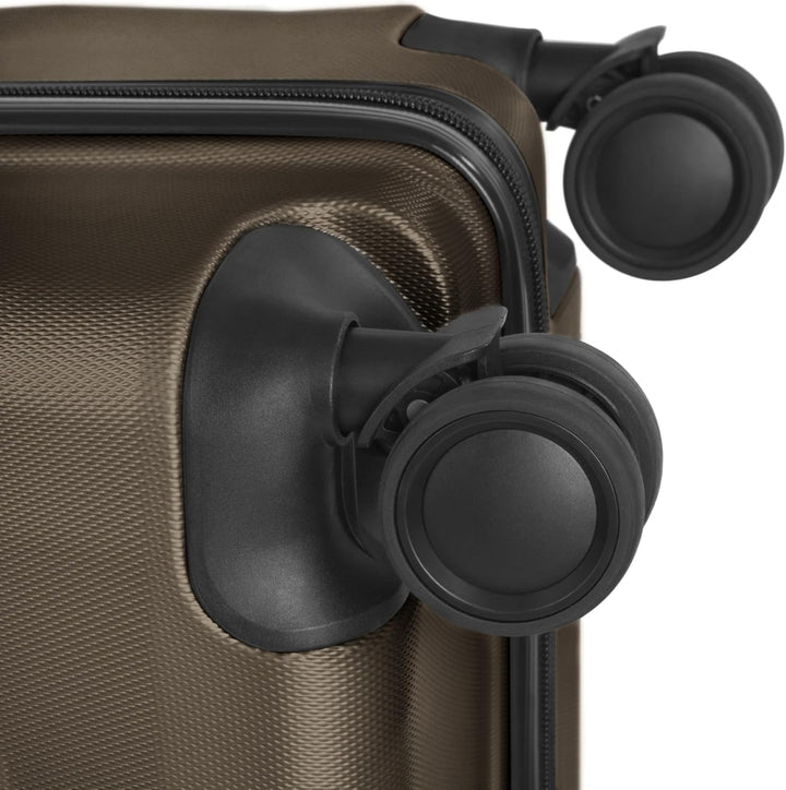 SMARTBOX Hartschalen Koffer-Set 3-teilig für Damen & Herren | leichte & stabile Reise-Trolleys aus h