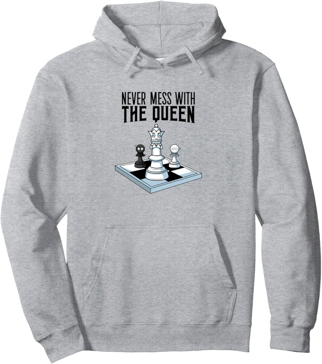 Schach Königin Brettspiel Chess Lustiges Schachspieler Pullover Hoodie
