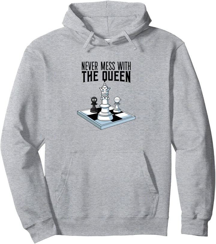 Schach Königin Brettspiel Chess Lustiges Schachspieler Pullover Hoodie