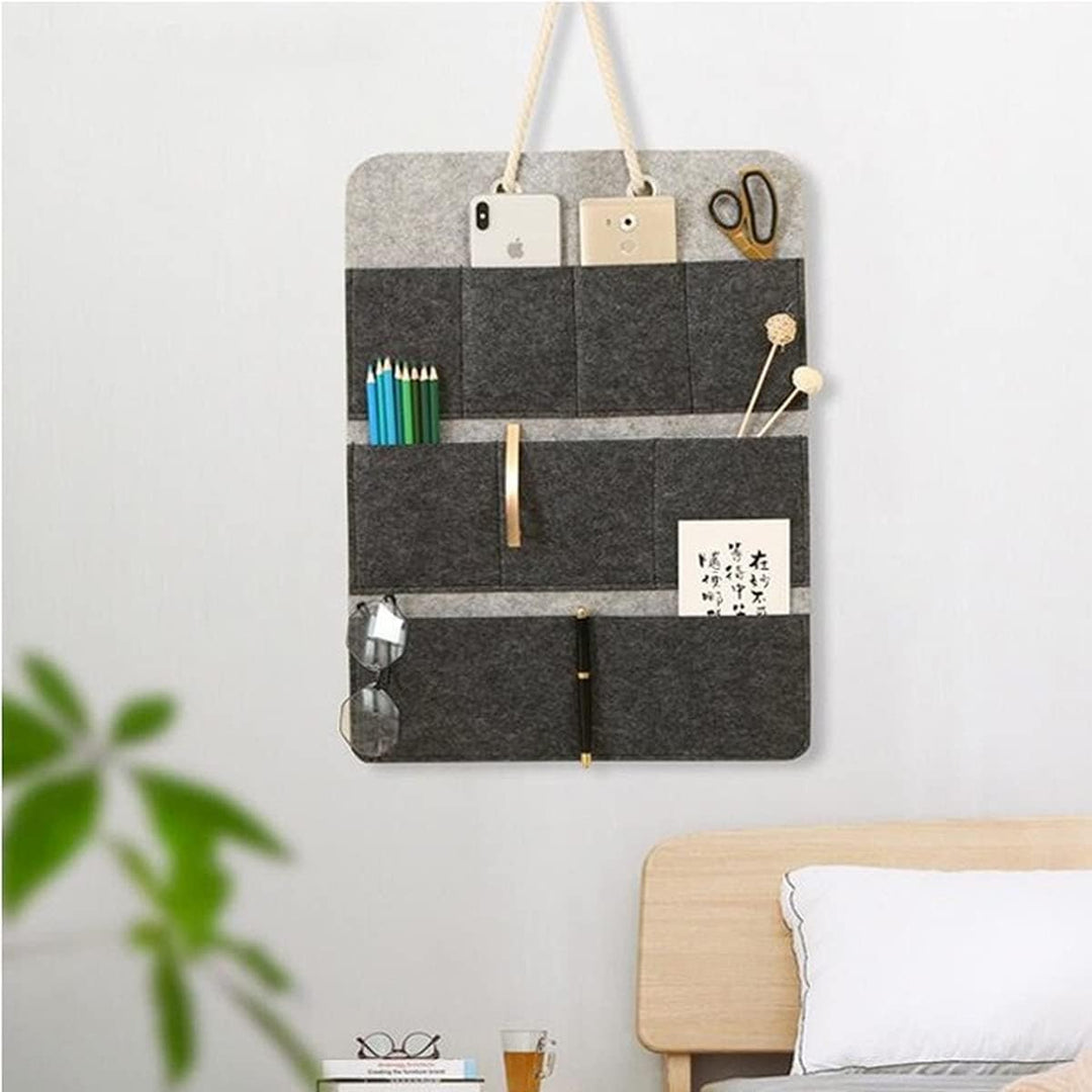 2 St. Hängeorganizer Wand Organizer Hängend Bad Filz Tasche Tür Hängeaufbewahrung Camping Aufbewahru