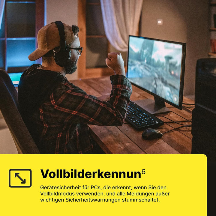 Norton 360 for Gamers 2021, Cybersicherheit für PC-Gamer, Mac oder Mobilgerät |3 Geräte| 1 Jahr | PC