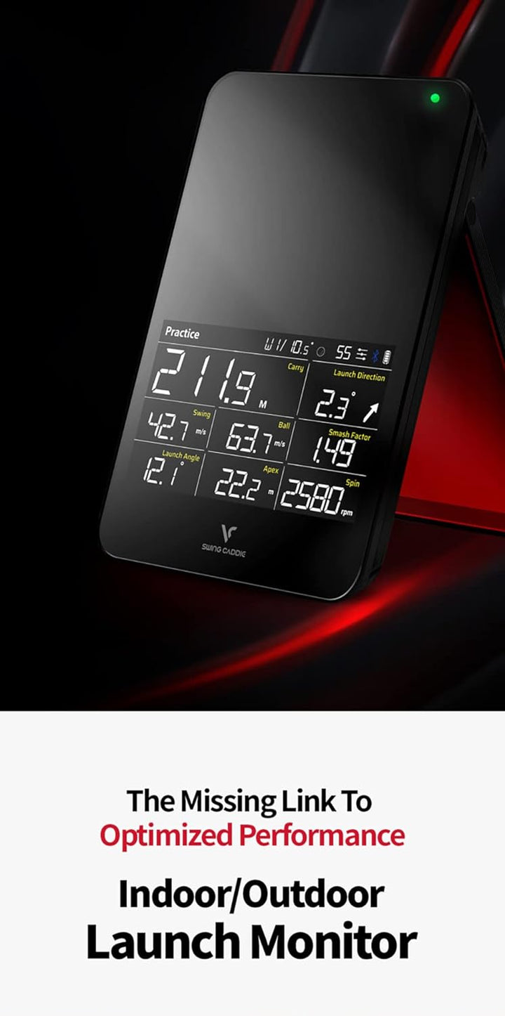 Voice Caddie Sc4 Monitor starten, Schwarz, Einheitsgrösse