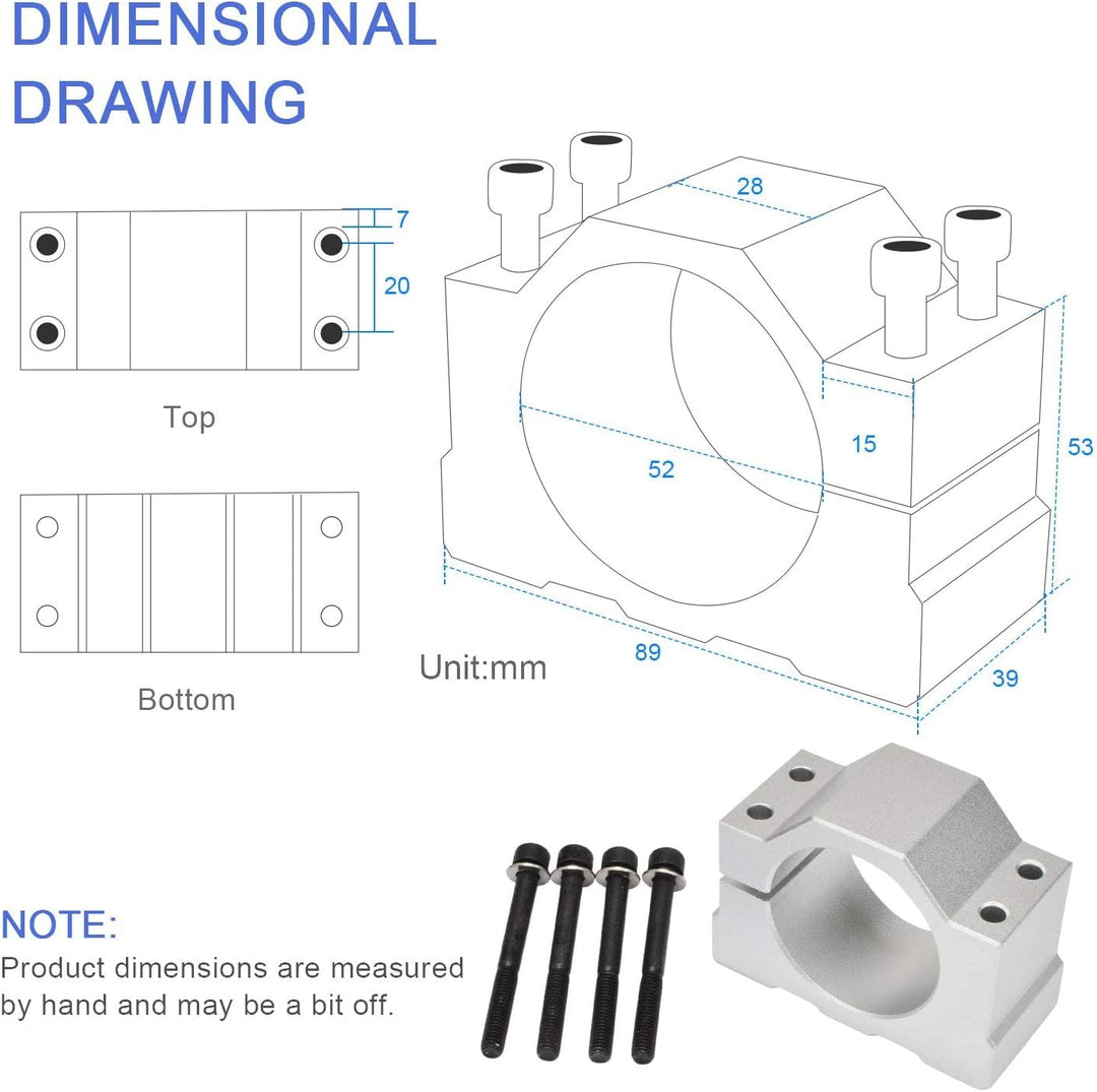 Daedalus CNC Gebürsteter Spindelmotor Set, 500 W,ER11 500W ER11 Kit