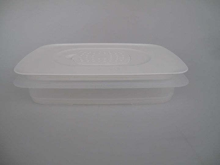 TUPPERWARE Cool`N Fresh 700 ml Behälter + Klimadeckel weiss Coolsmart Stapelprofi