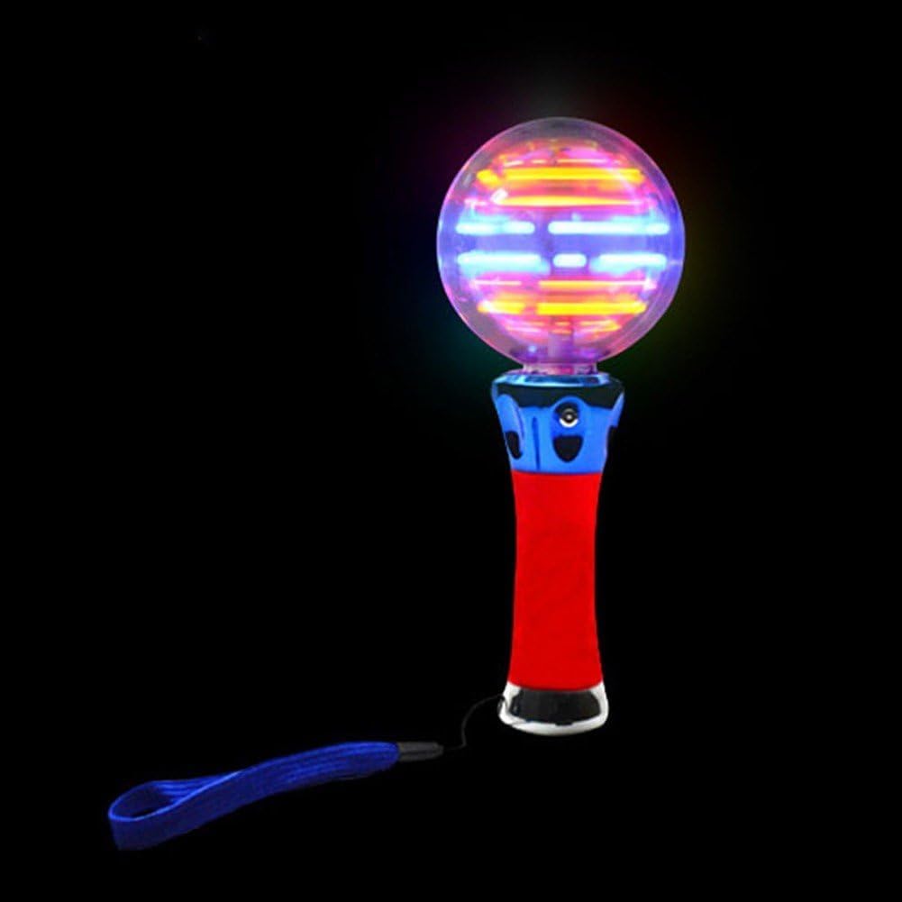 Blinkender Led-zauberstab, Konzertstäbe, Leuchtender Zauberstab, Leuchtender Musikball, Im Dunkeln L