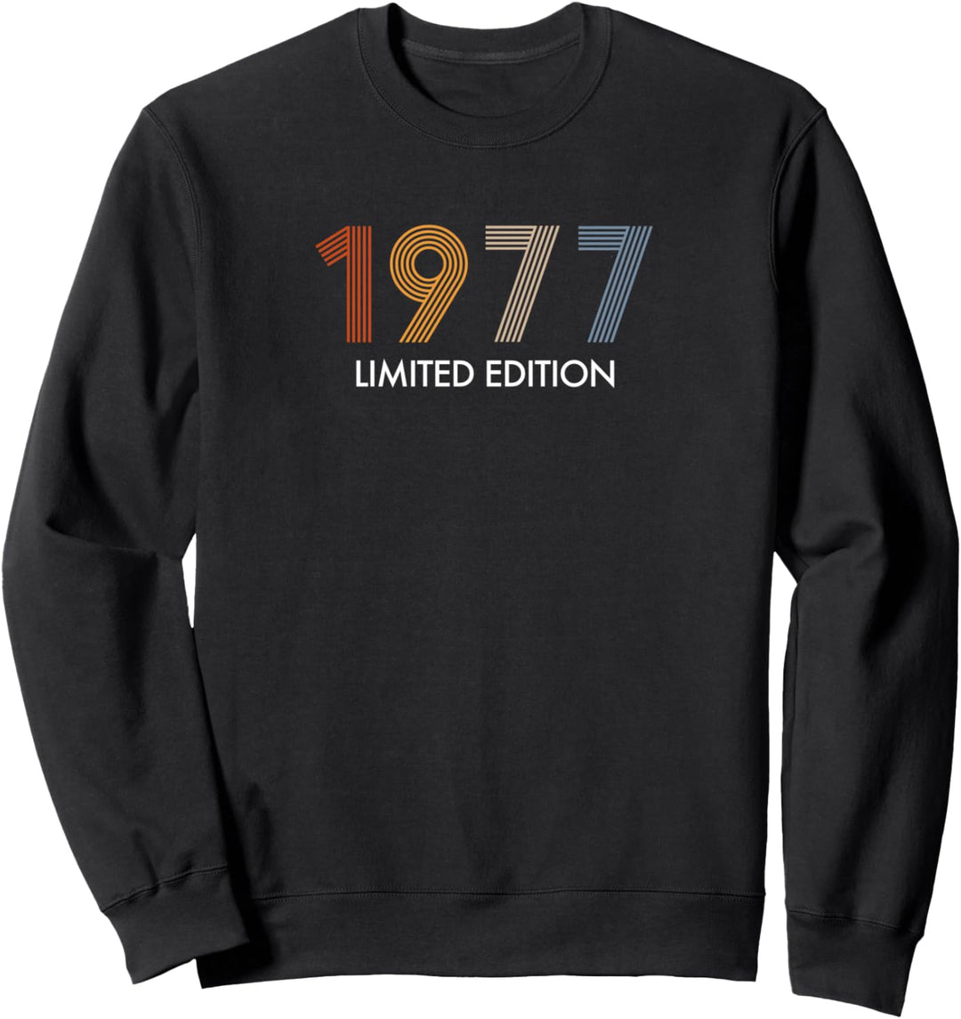 Retro 47 Jahre Jahrgang 1977 Limited Edition 47. Geburtstag Sweatshirt