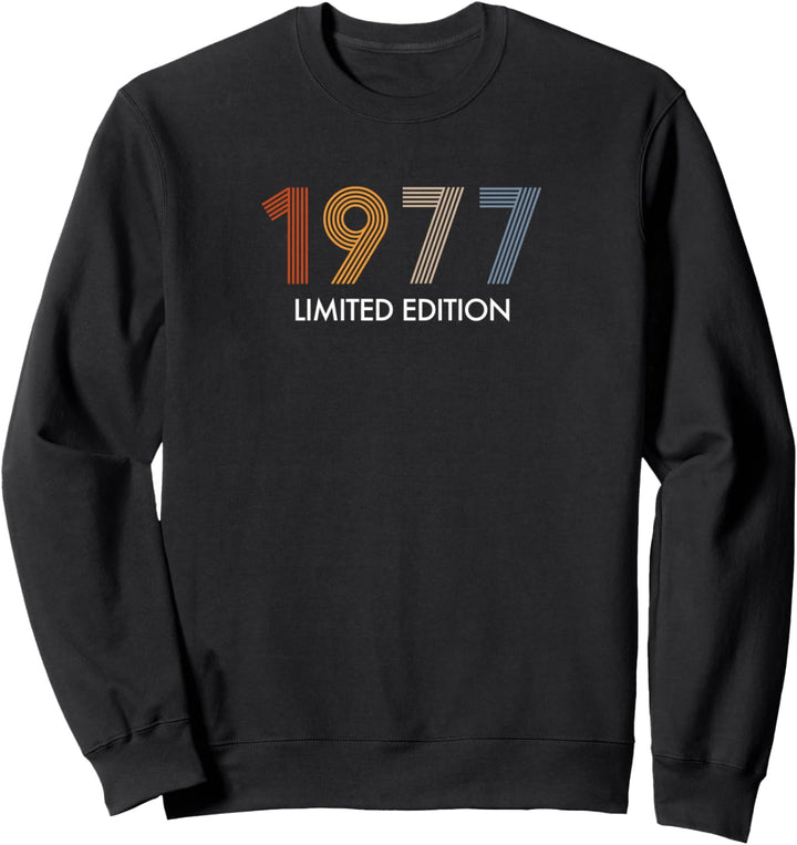 Retro 47 Jahre Jahrgang 1977 Limited Edition 47. Geburtstag Sweatshirt
