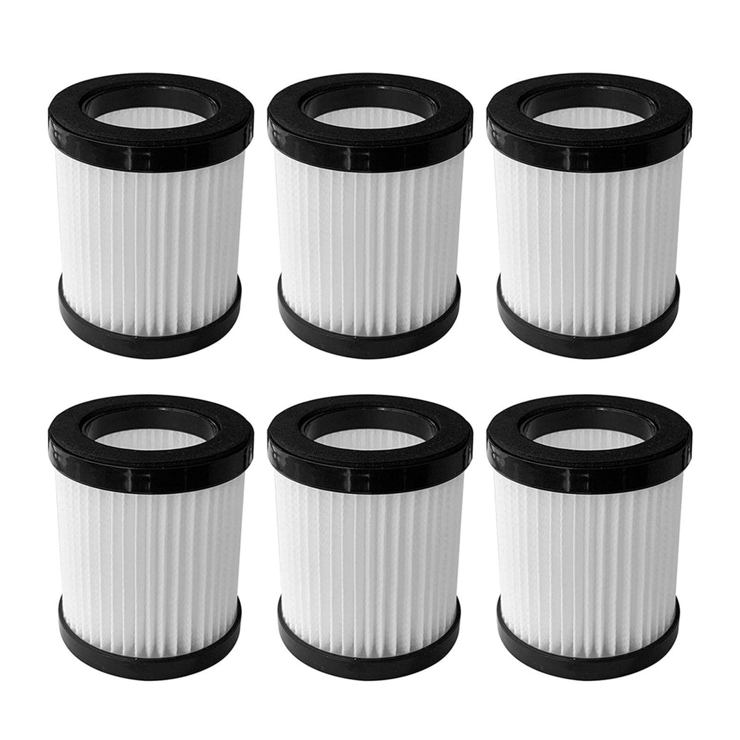6Pcs XL-618A Flitters Ersatzfilter für MOOSOO XL 618A Akku-Staubsauger, Staubsauger Filter Sieb Stau
