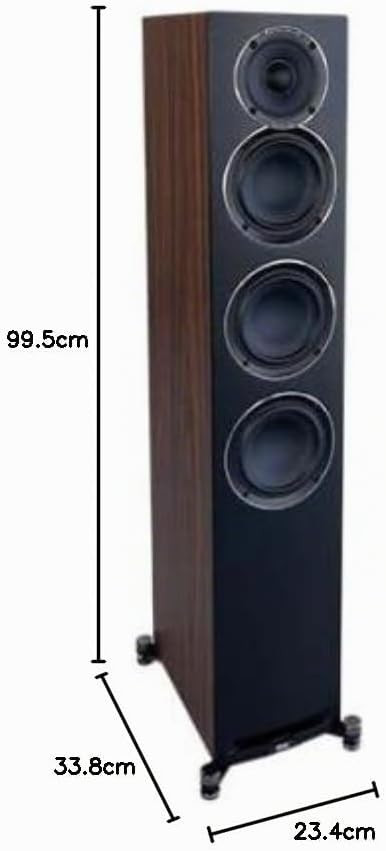 ELAC Uni-Fi Reference UFR52 Standlautsprecher – Exklusiver 3-Wege-Koax Lautsprecher mit legendärem K