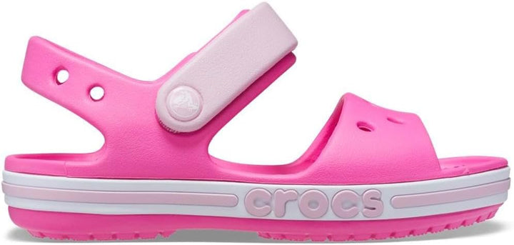 Crocs Bayaband Unisex Children's Sandal K Leisure Flip Flops Sportswear 19/20 EU Electric Pink, 19/2