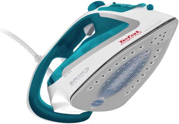 Tefal Dampfbügeleisen Easygliss Plus FV5718 | Durilium Airglide Bügelsohle | 2500 W | Schnelle Aufhe
