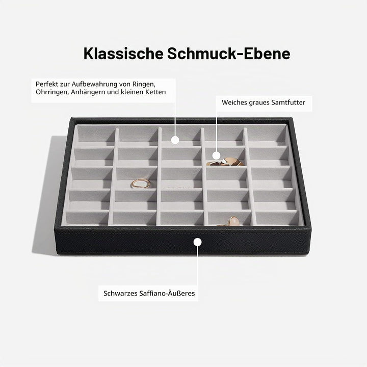 Stackers Schwarz Klassisch Schmuckschatulle - 5