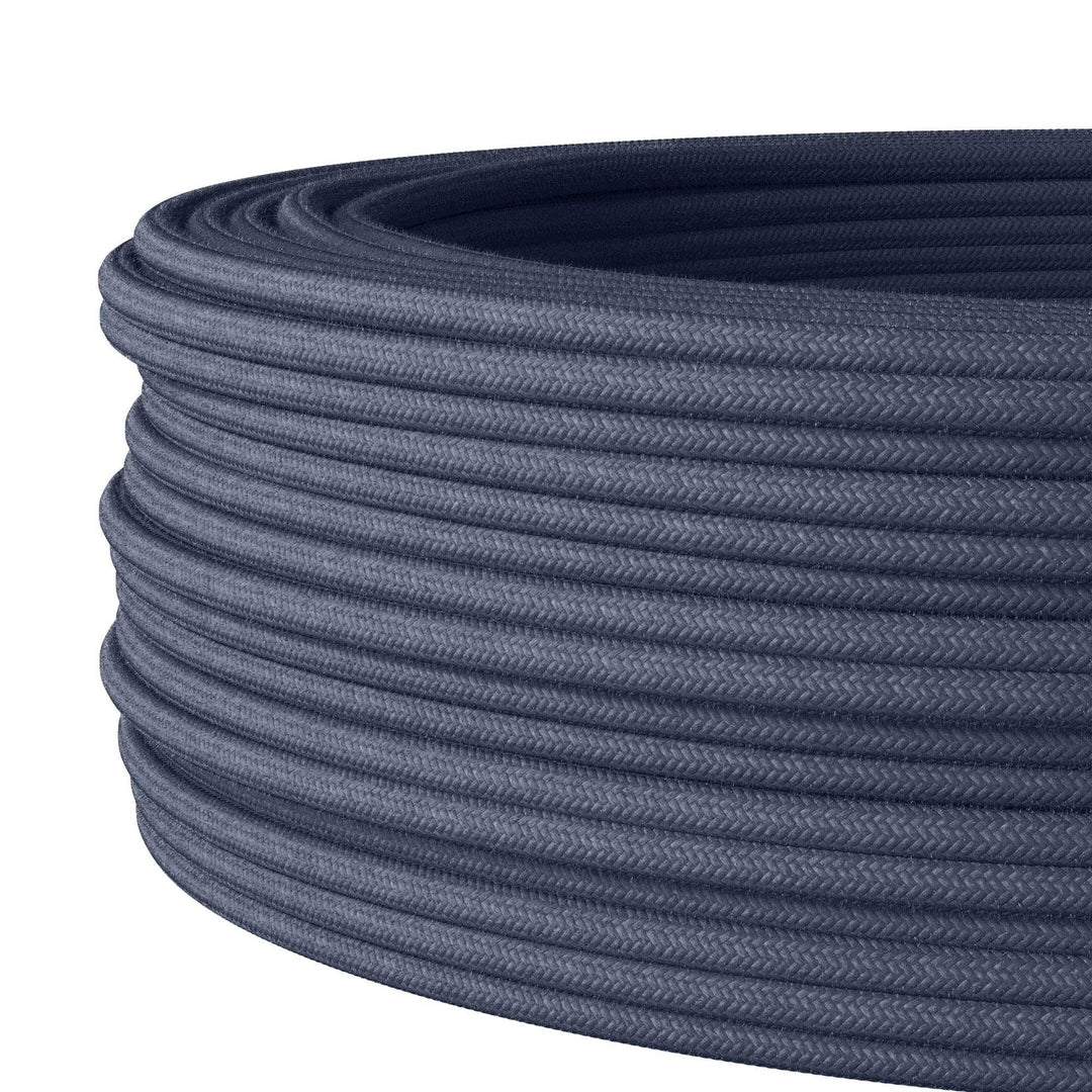 Textilkabel für flexible Elektroinstallation (H05VV-F), Stoffkabel 3x1.5mm², Aufputz-Textilkabel, In
