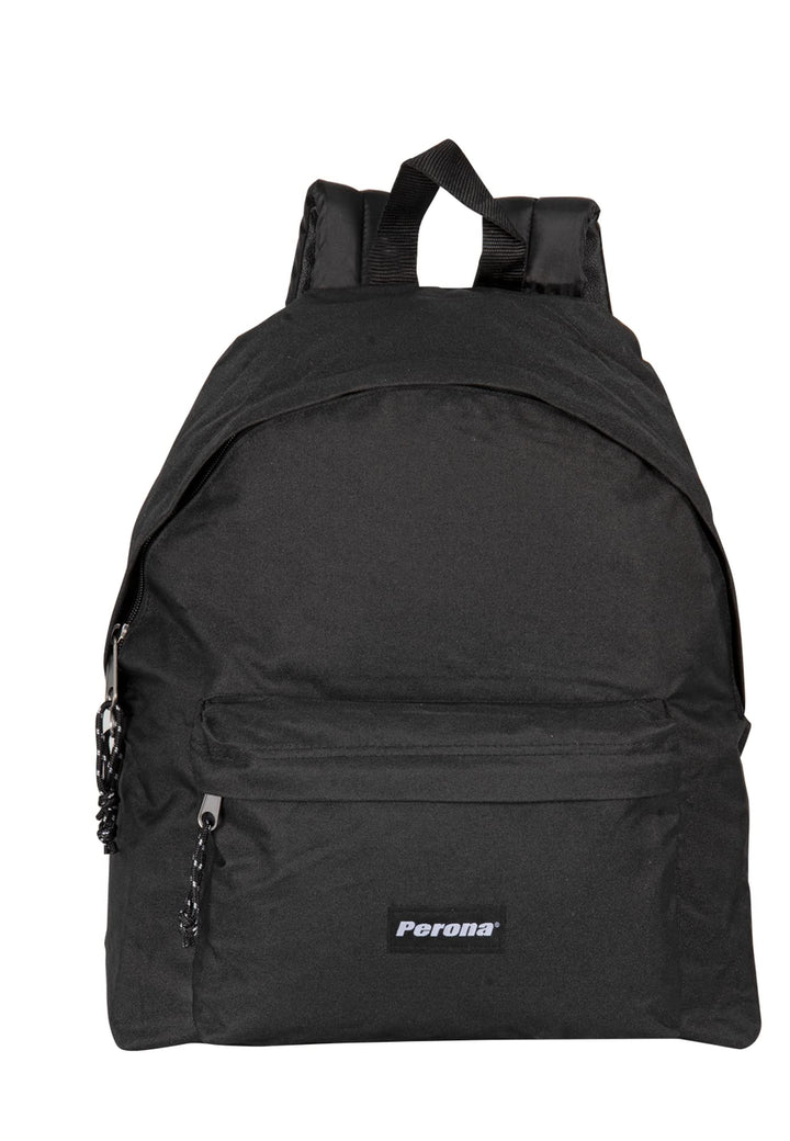 Montichelvo Montichelvo Backpack Pr Vulcano Black Schulranzen, 43 cm, Schwarz (Black)