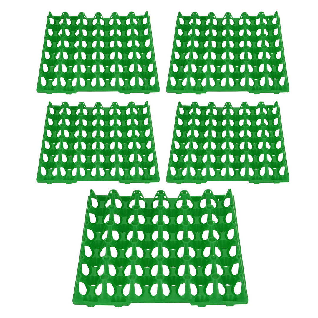 Eierablage, 5 STÜCKE 28,7 x 28,3 cm Kunststoff Eierkartons 30 Zellen Eierkisten Halter Tablett für L