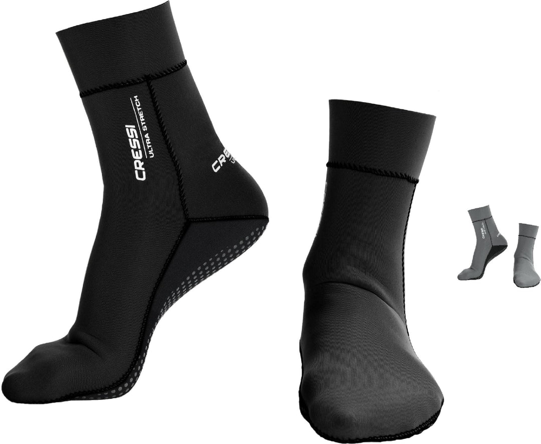CRESSI Ultra Stretch - wasserdichte Schuhe Herren Surfen Tauchen Wassersport Neoprensocken Ultra Ela