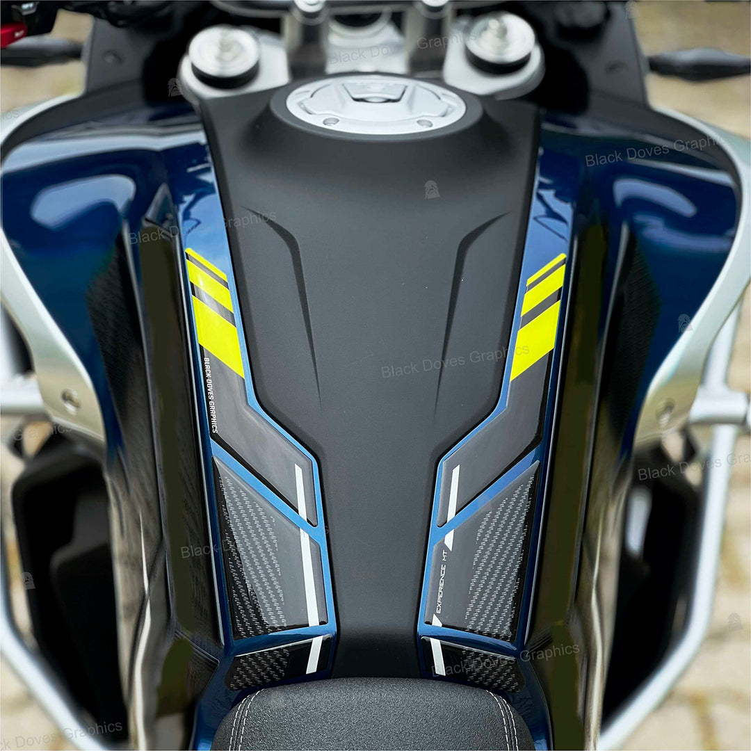 3D-Aufkleber aus Harz, kompatibel mit CF Moto 800 MT Touring 2022 (Tankschutz), Tankschutz