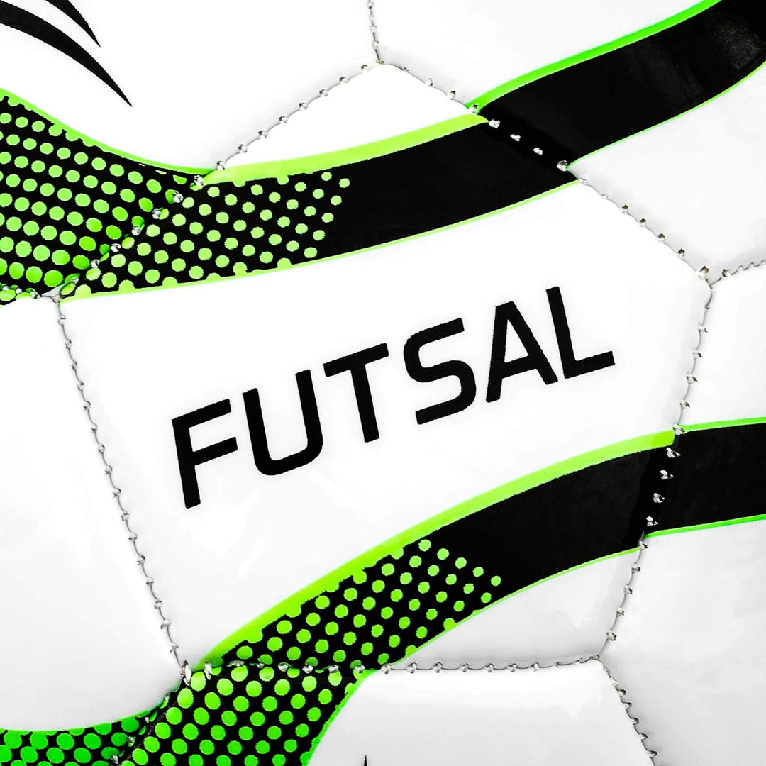 FORZA Futsal Fussball Bälle - Grösse 3 oder 4 Futsal Bälle für Turniere und Praxis 3 Stück Grösse 3,