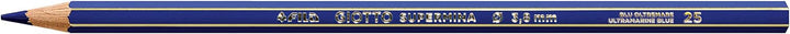 Giotto supermina Stanzen (S) graphit Bleistift – Graphit Bleistifte Metallgehäuse, 36 Einheiten, Met