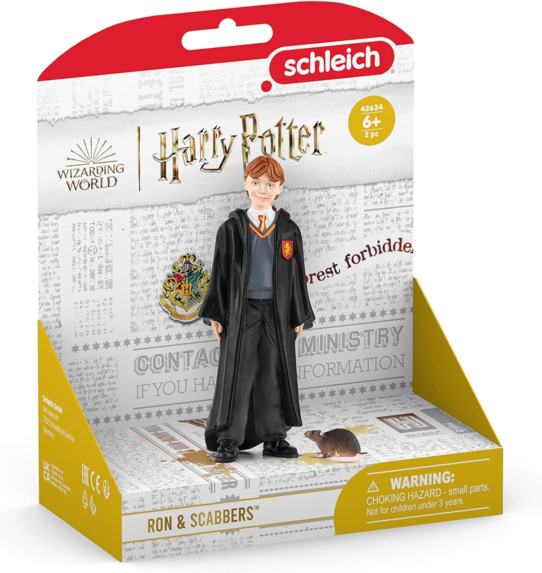 SCHLEICH 42635 Hermine Granger & Krummbein, ab 6 Jahren, Wizarding World - Spielfigur, 3 x 3 x 10 cm