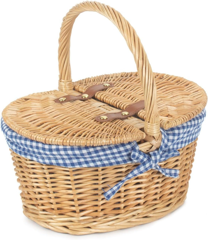 Red Hamper Picknickkorb für Kinder, oval, mit Deckel