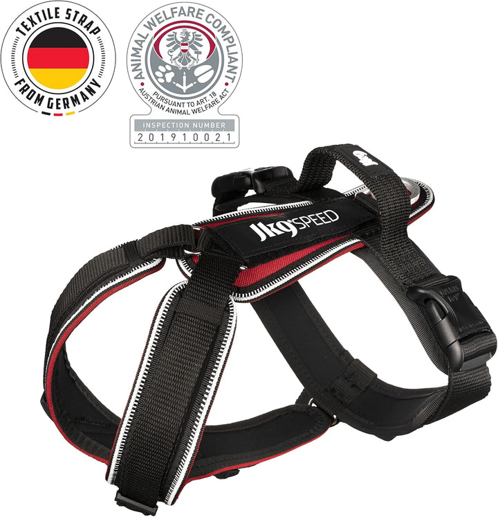 JK9 Speed Hundegeschirr, Grösse: XL, Rot Rot XL, Rot XL