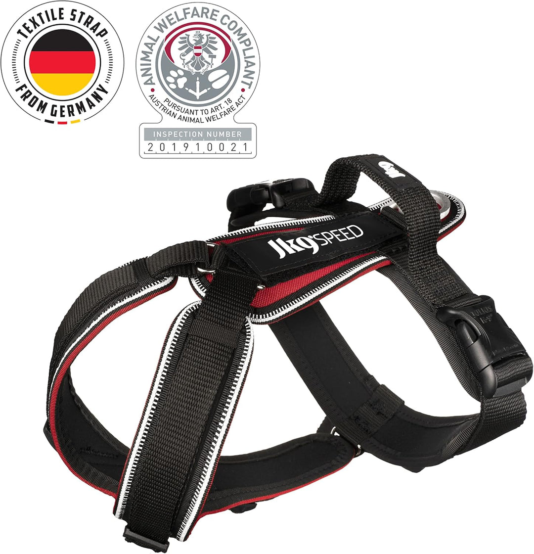 JK9 Speed Hundegeschirr, Grösse: M, Rot Rot M, Rot M