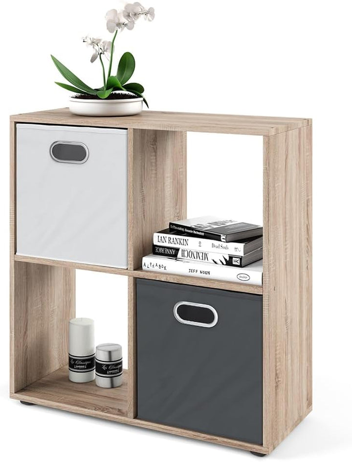 Vicco Raumteiler Tetra, Sonoma, 72 x 72.6 cm Sonoma 72x72,6x29 cm, Sonoma 72x72,6x29 cm