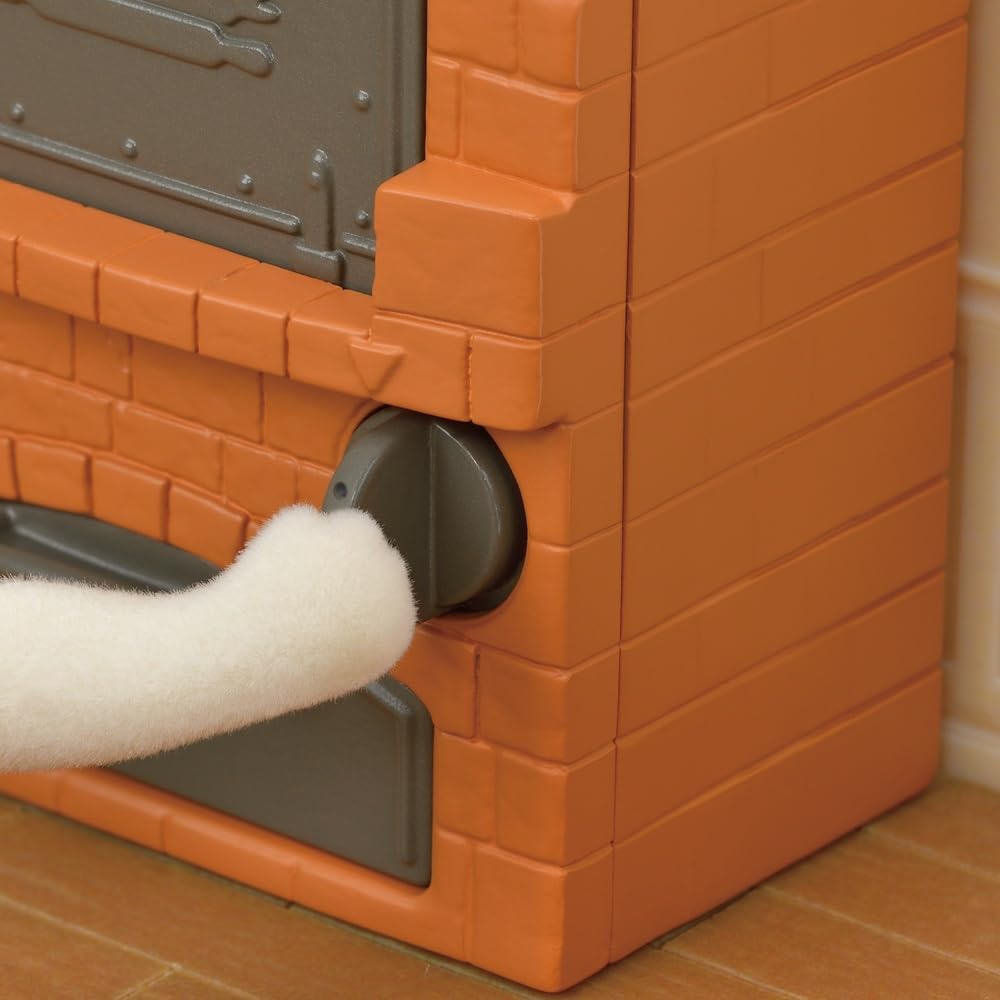 Sylvanian Families 5536 Bäckerei Set für Starter Haus - Puppenhaus Spielset
