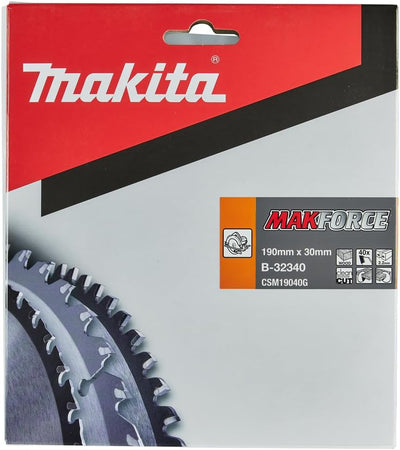 Makita Makforce Saegeblatt, 190 x 30 mm, 40Z, B-32340