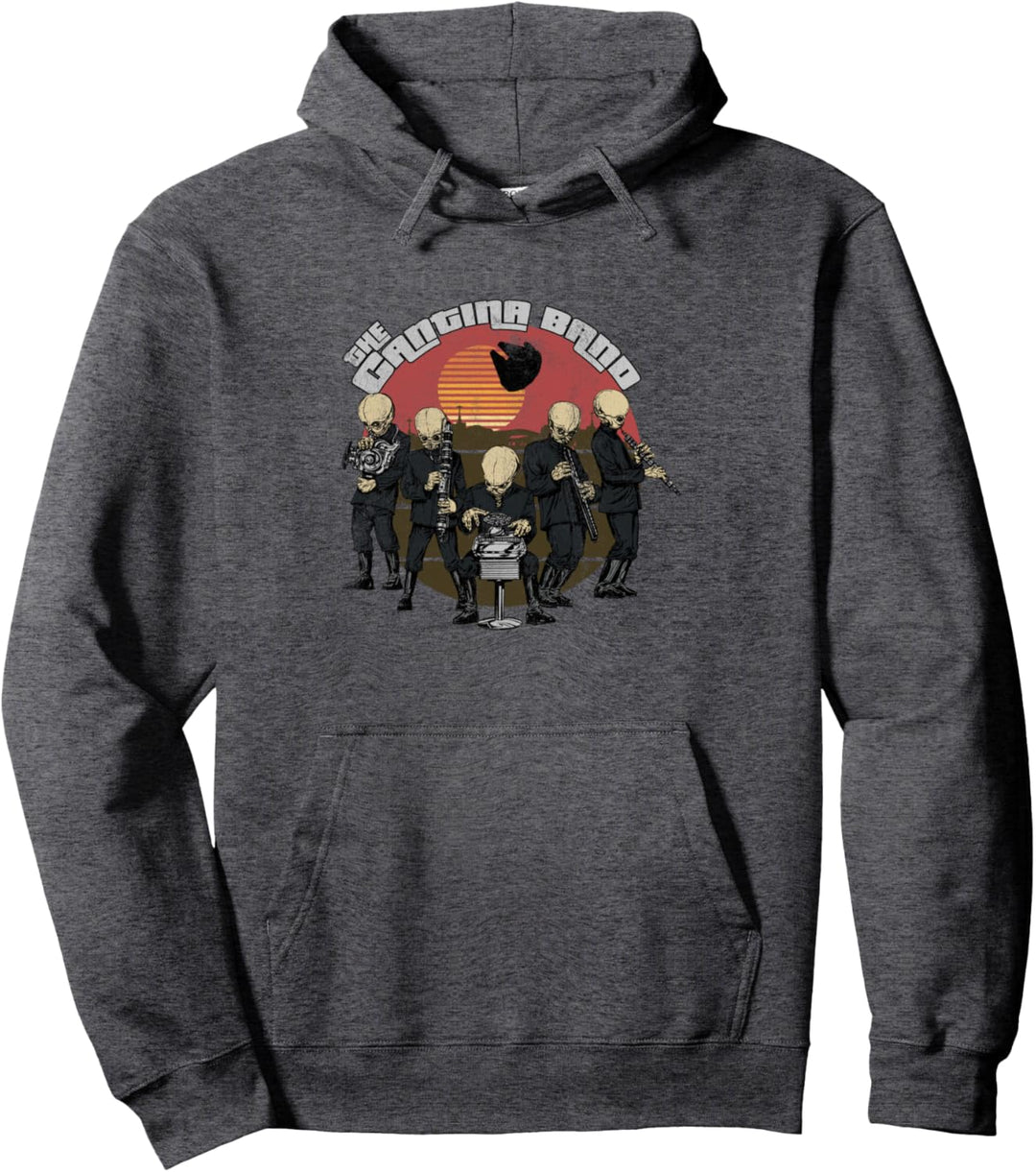 Star Wars Vintage Cantina Band Badge Pullover Hoodie