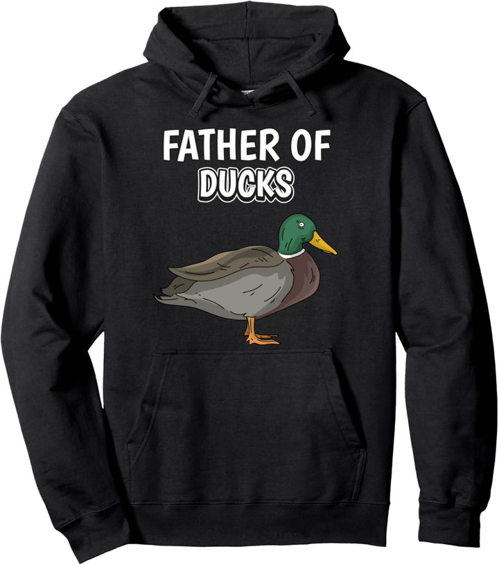 Herren Jungen Father Of Ducks Papa Vatertag Ente Pullover Hoodie