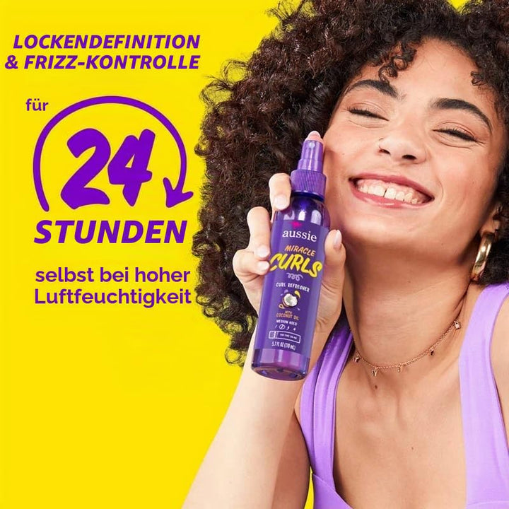Aussie Miracle Curls Refresher, 170 ml, 2 Stück
